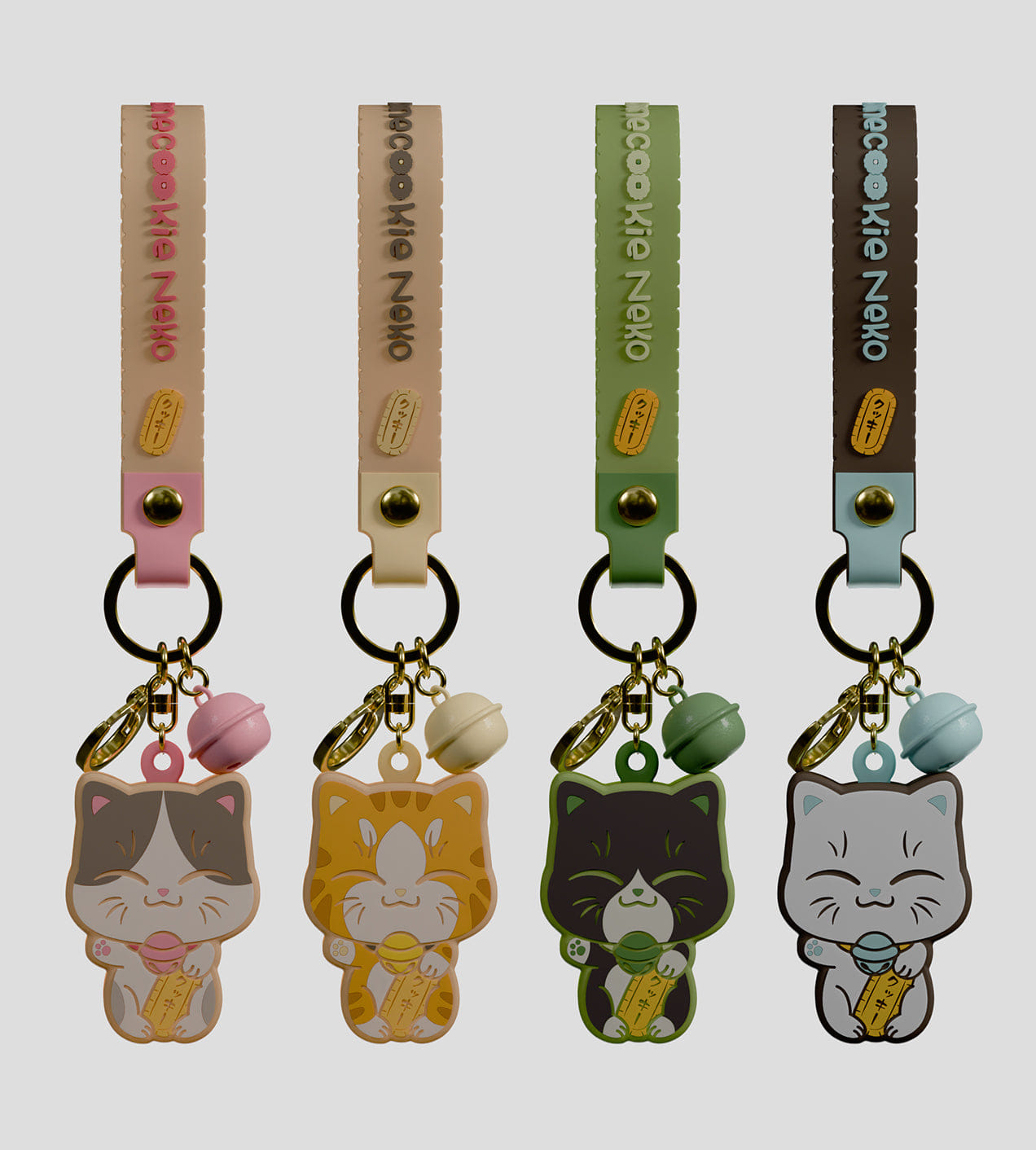 Kaleidos Creative Manecookie Neko Keychain Blind Box
