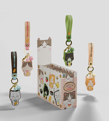 Kaleidos Creative Manecookie Neko Keychain Blind Box