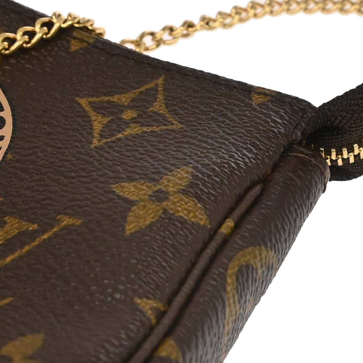 Louis Vuitton 2007 Monogram Mini Pochette Accessoires Handbag M60153