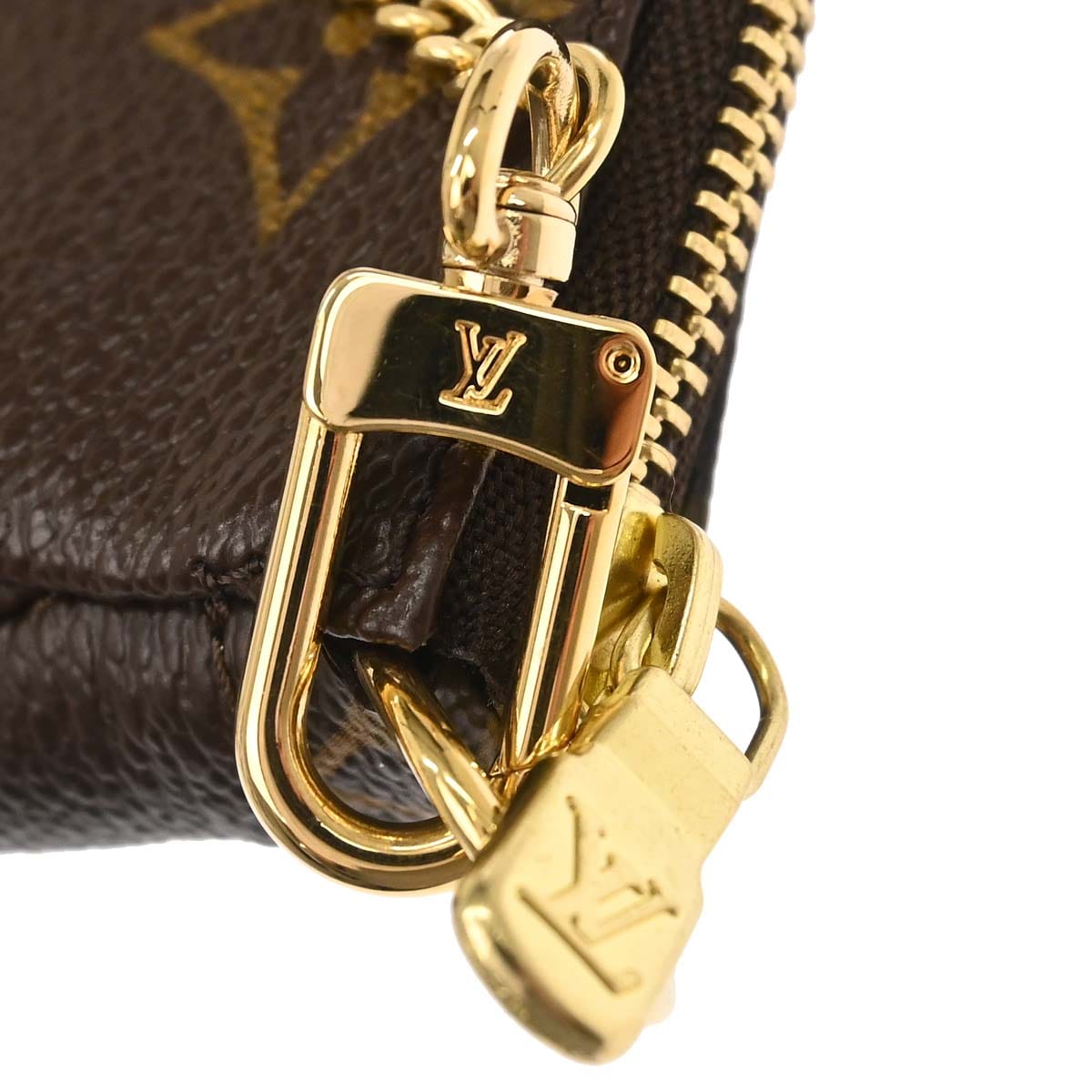 Louis Vuitton 2007 Monogram Mini Pochette Accessoires Handbag M60153
