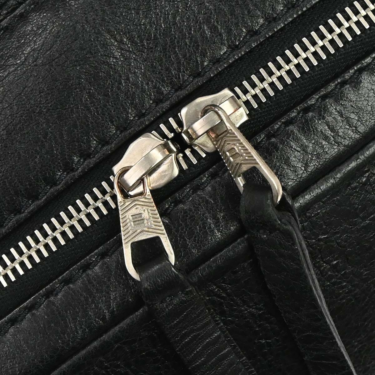 Balenciaga Black Lambskin Traveller Backpack