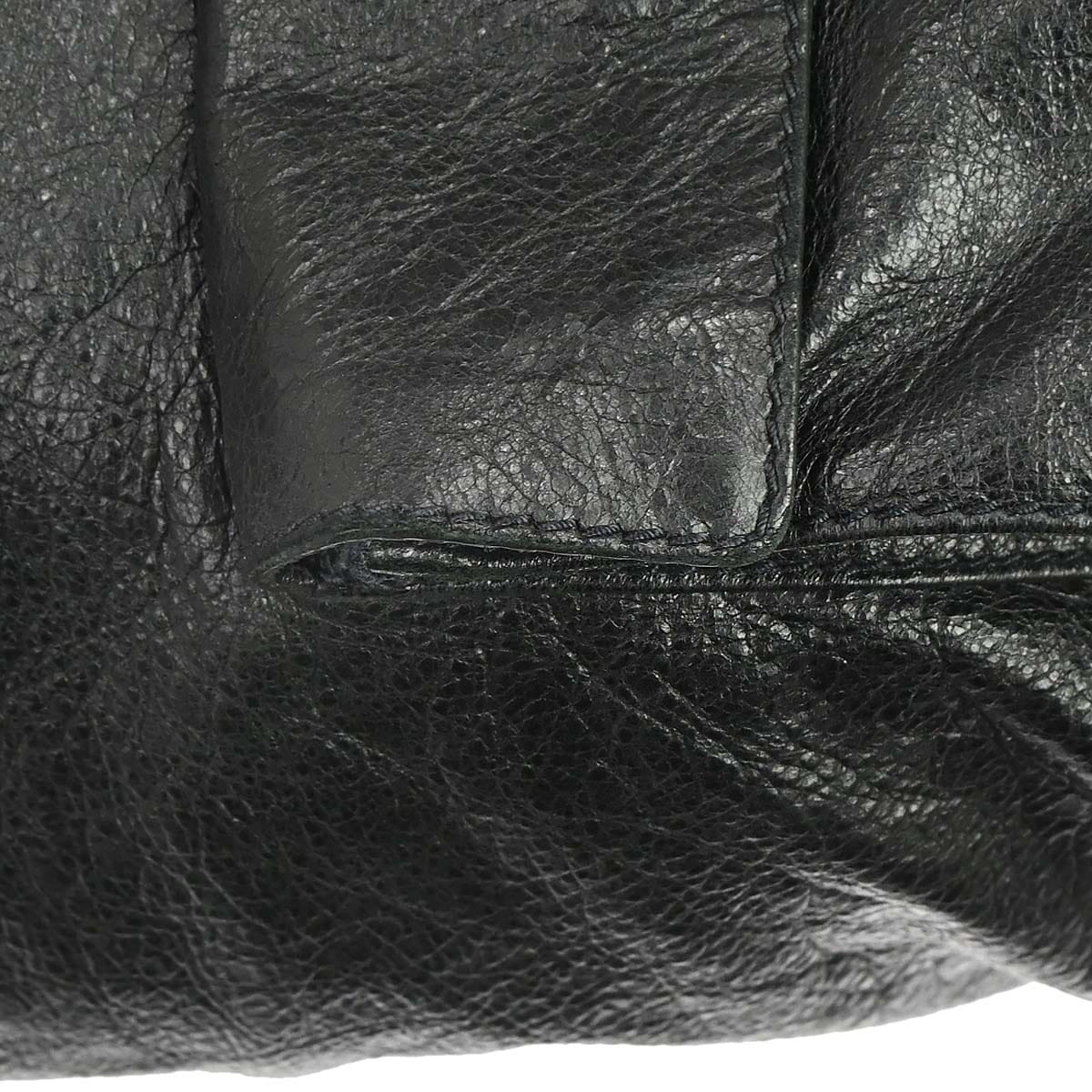 Balenciaga Black Lambskin Traveller Backpack