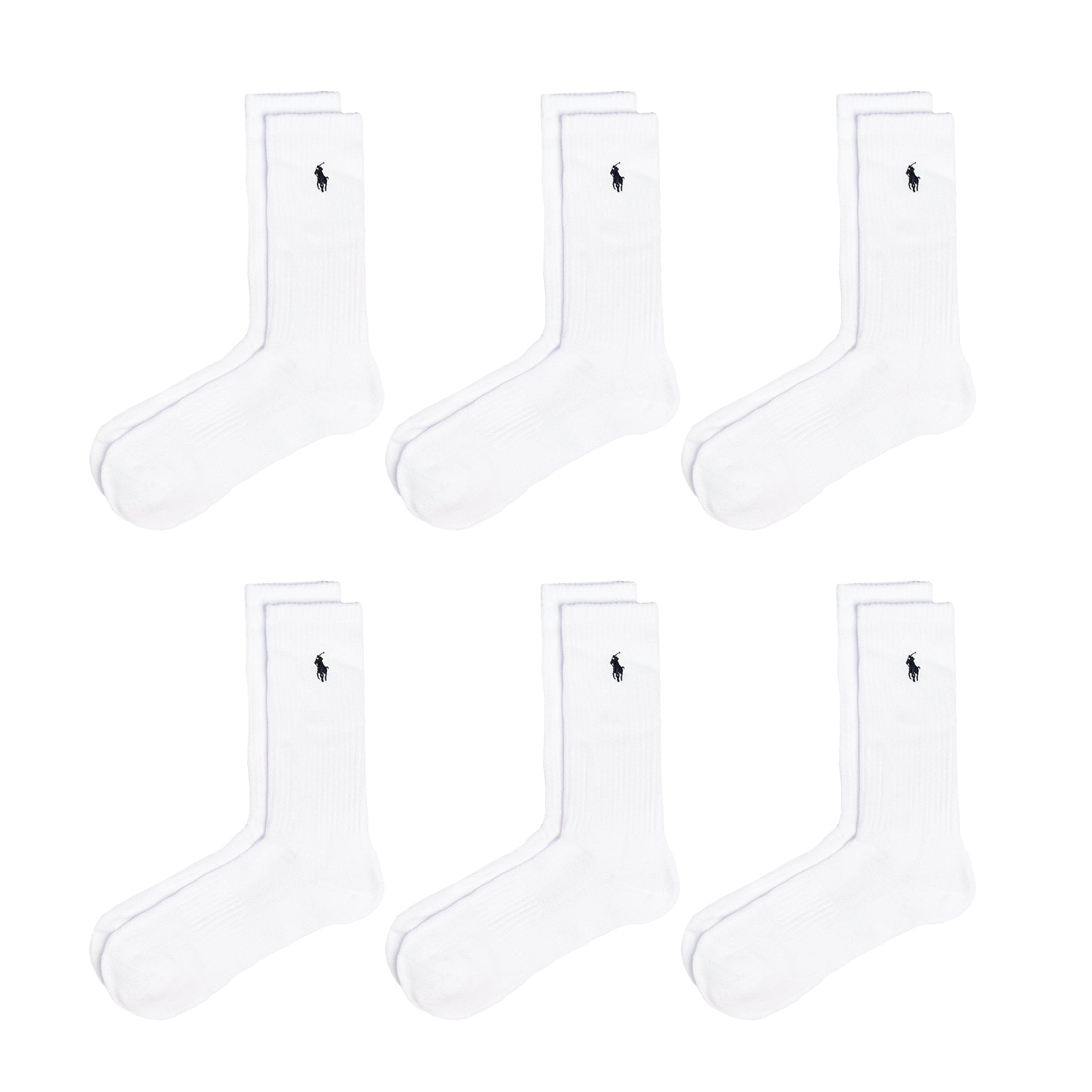 Polo Ralph Lauren Crew Socks 6 Pack