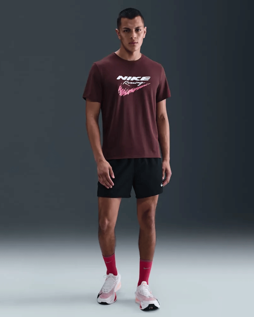 NIKE DRI-FIT NRG TEE (BURGUNDY)