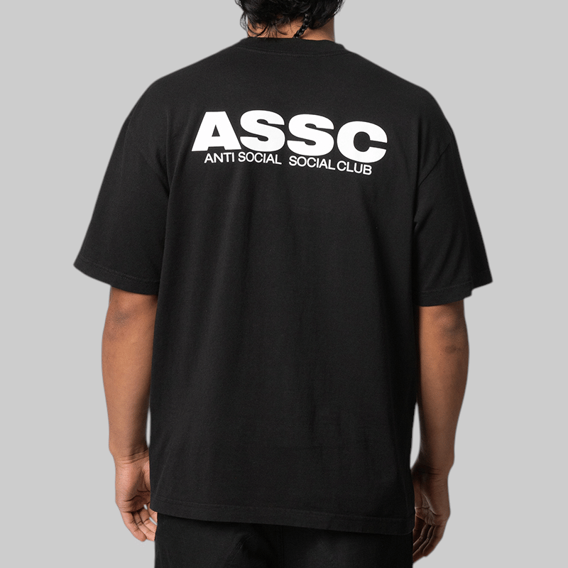 ANTI SOCIAL SOCIAL CLUB ASSC Puff T-Shirt - Black