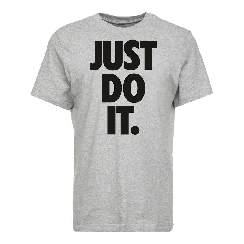 Nike Just Do It Block Tee 'Grey'