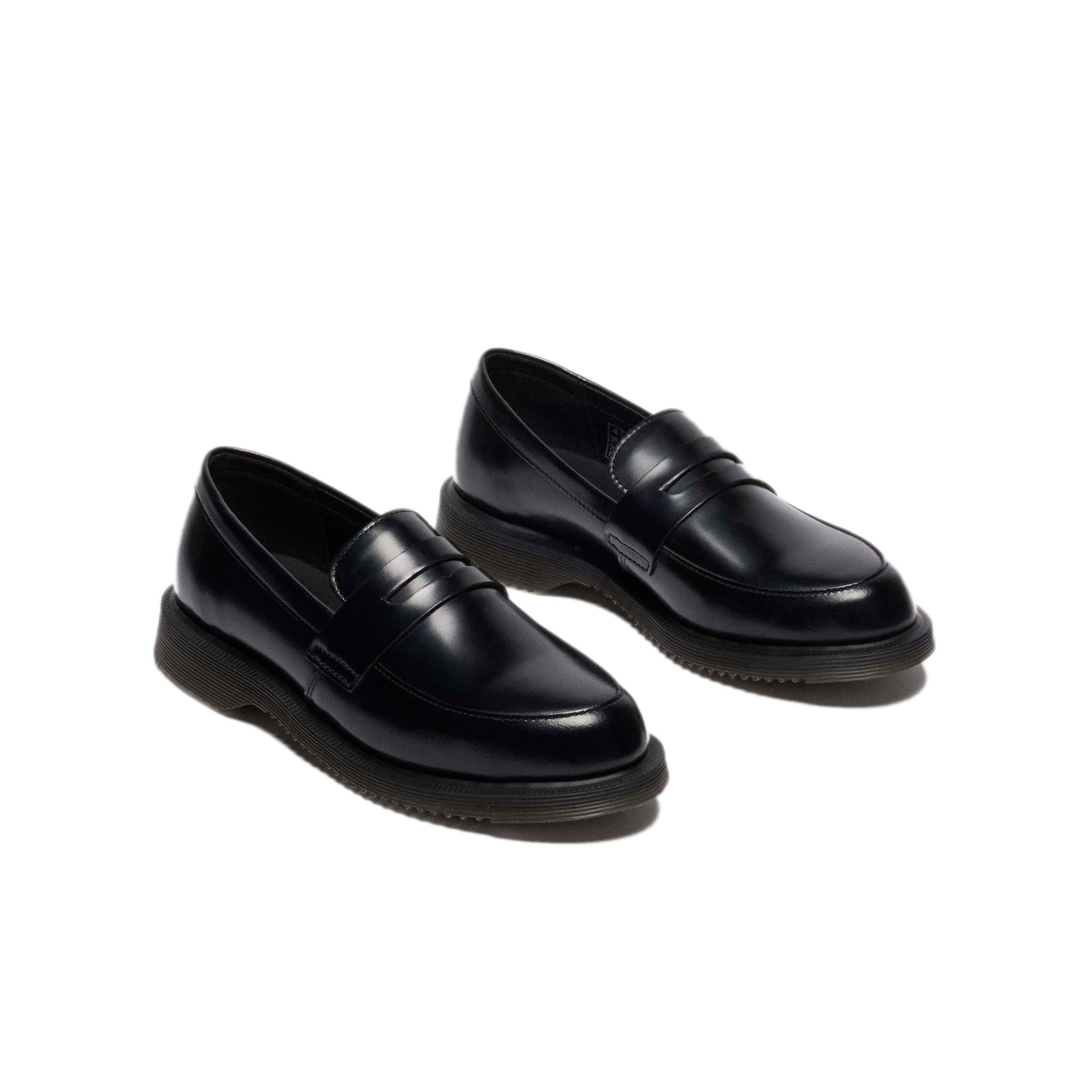 Dr Martens Womens Temara Polished Smooth Leather Loafers