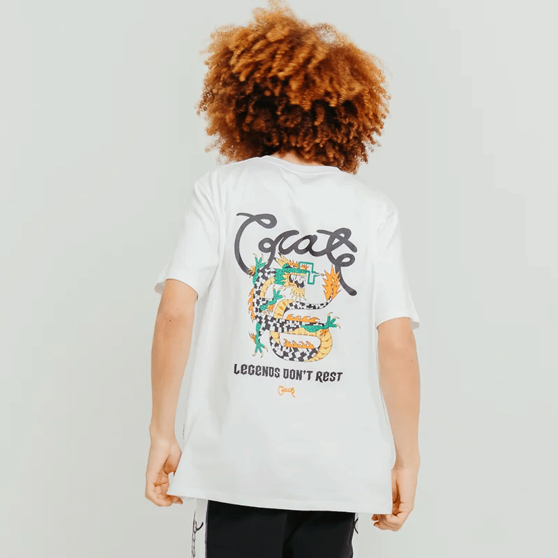 Crate Clothing Crate Legends Scripted Tee 'White'