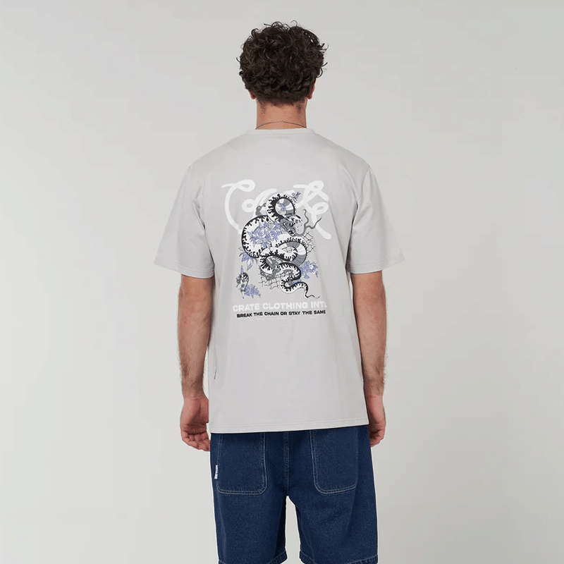 Crate Clothing Crate Break The Chain Scripted T-Shirt