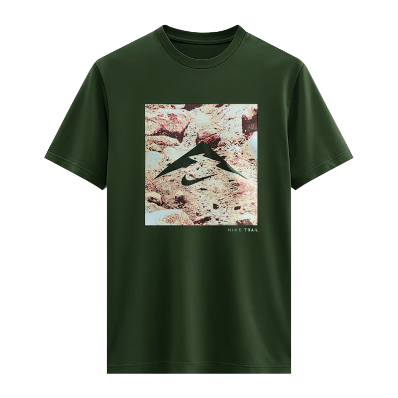 Nike Trail Graphic Tee 'Green'
