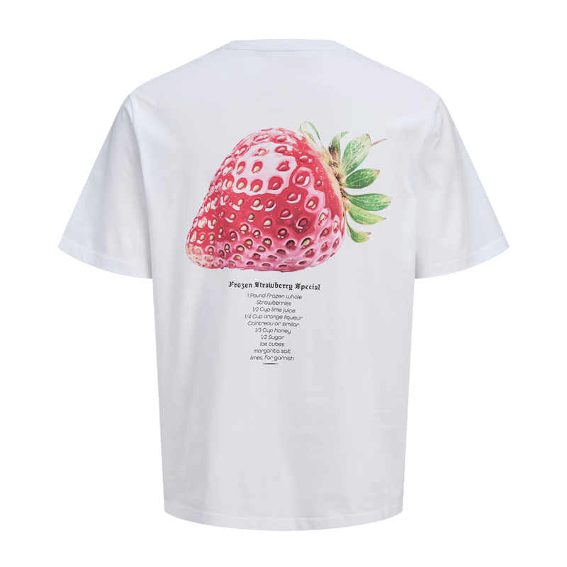 Jack & Jones Tee 'Frozen Strawberry Special'