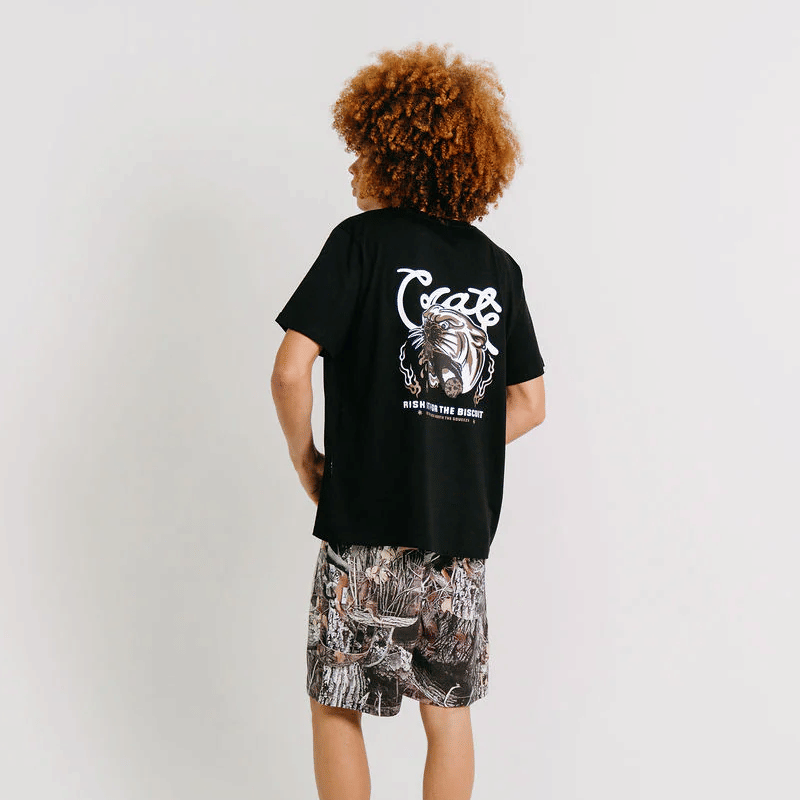 Crate Clothing Crate Risk It For The Biscuit Tee 'Black'
