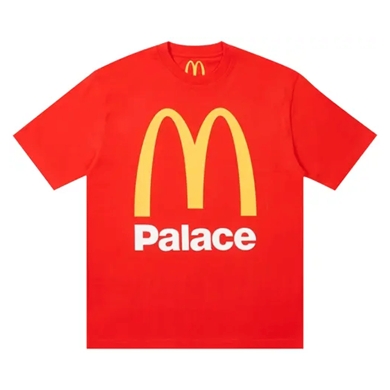 Palace x McDonalds Palace x McDonald's Logo Tee 'Red'