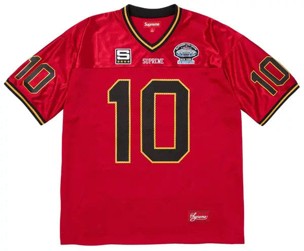 Supreme Find God Football Jersey 'Red'