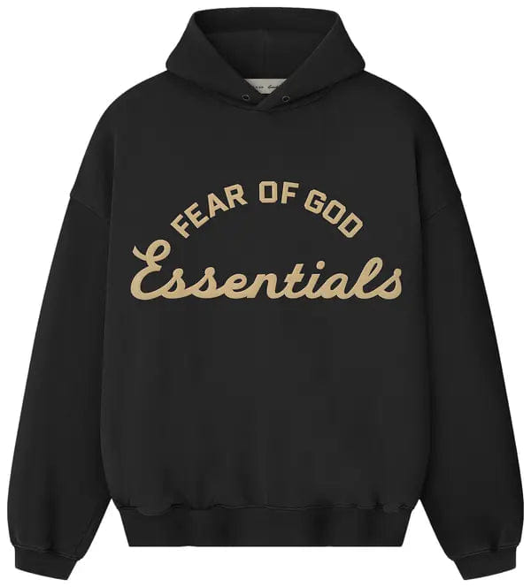 Fear of God Essentials 90's Hoodie 'Faded Black'