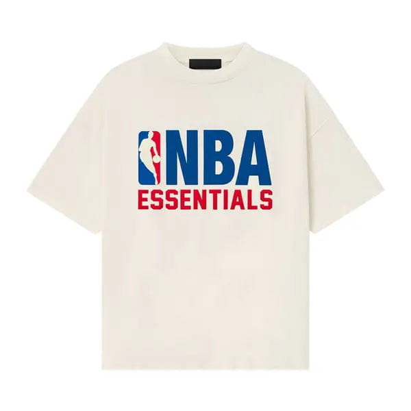 Fear of God Essentials NBA Big Logo 90's Tee 'Cream White'