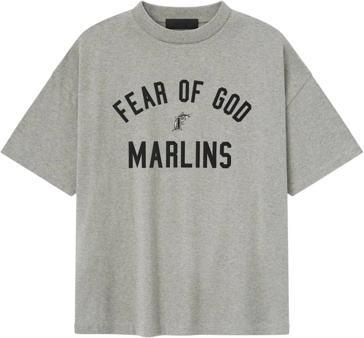 Fear of God Essentials Marlins 90s Tee 'Concrete Heather'