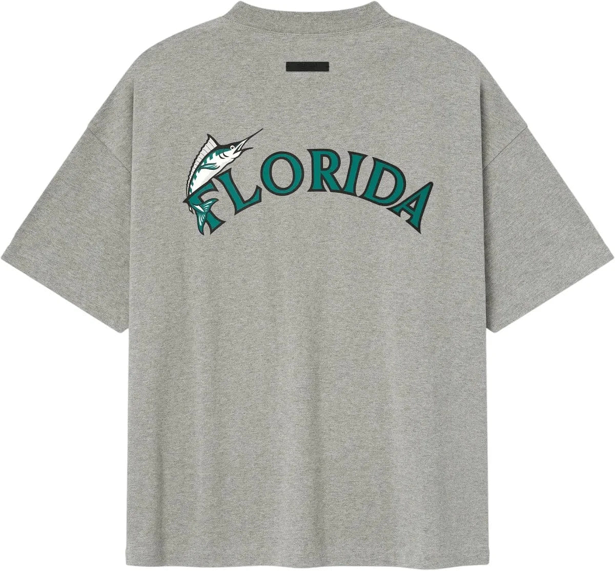 Fear of God Essentials Marlins 90s Tee 'Concrete Heather'