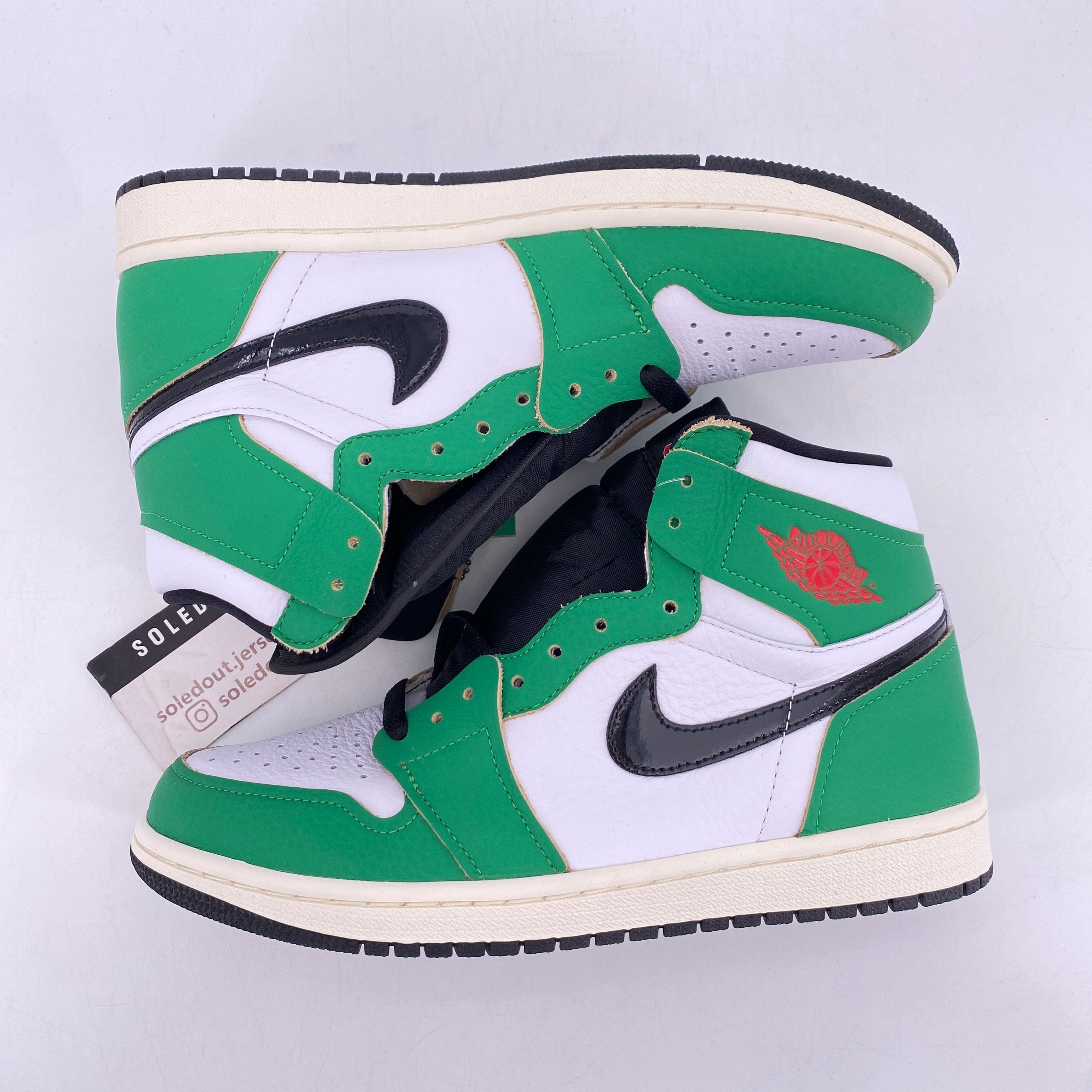 Air Jordan (W) 1 Retro High OG "Lucky Green" 2020 New Size 9.5W