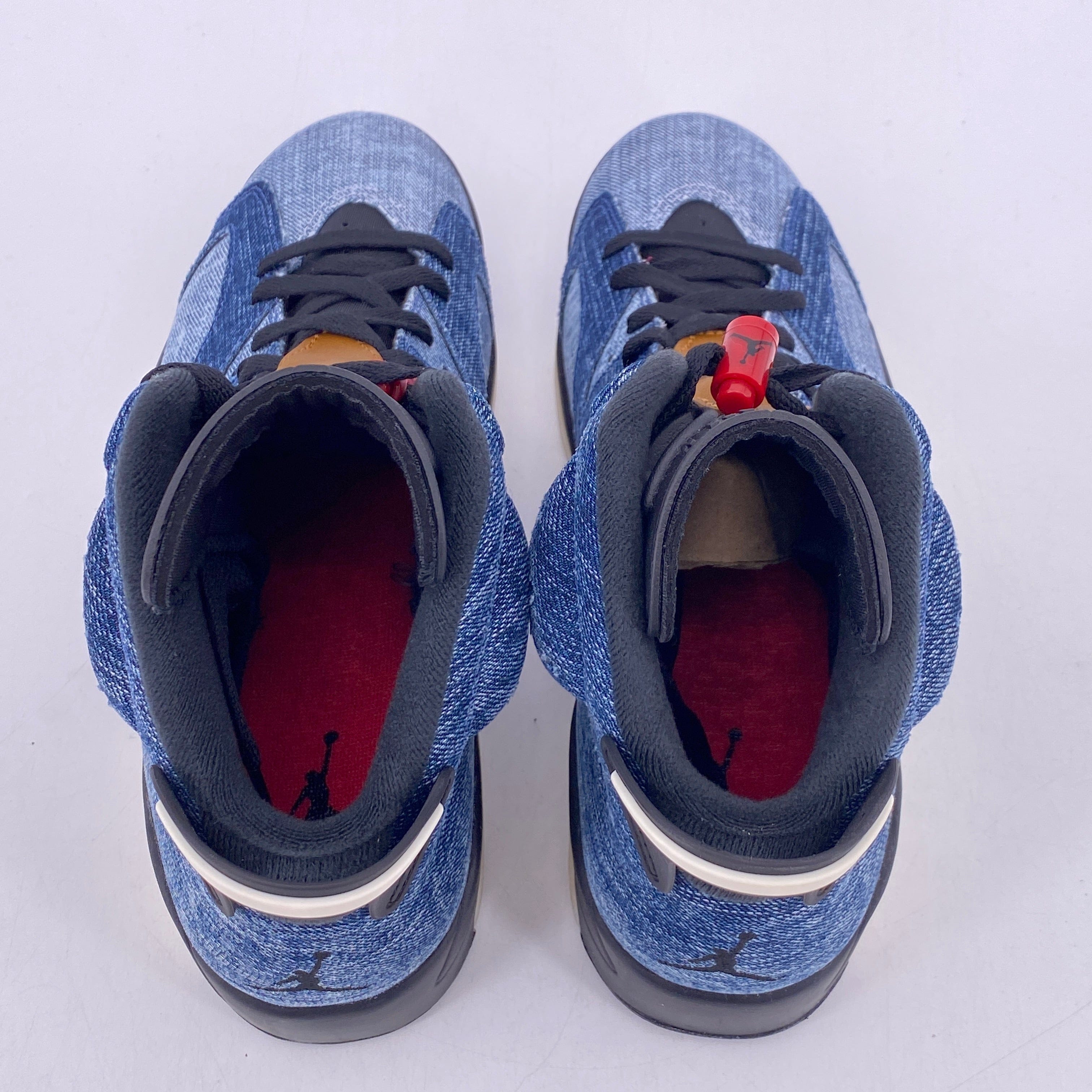 Air Jordan 6 Retro "Washed Denim" 2019 New Size 8.5