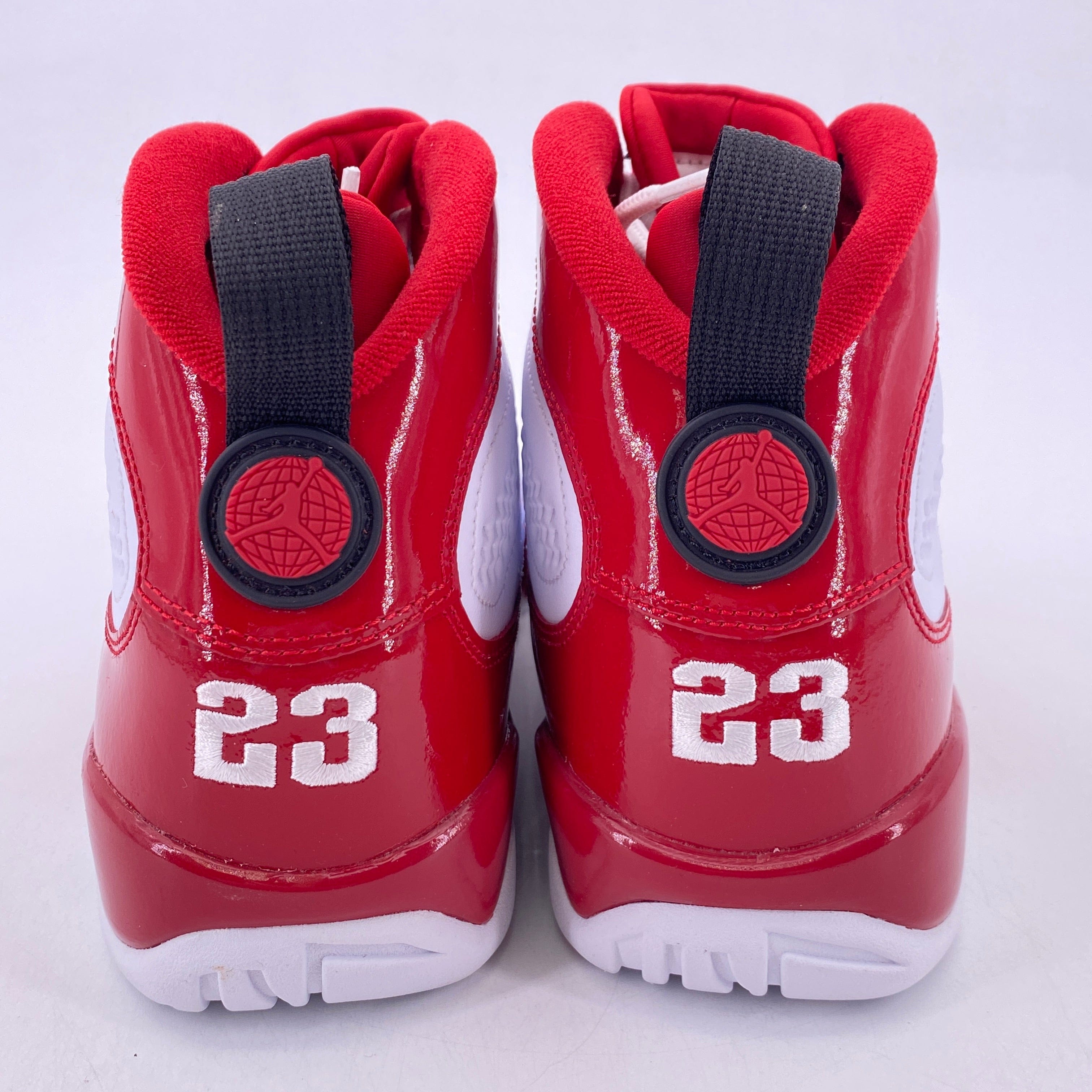 Air Jordan 9 Retro "White Gym Red" 2019 New Size 8.5