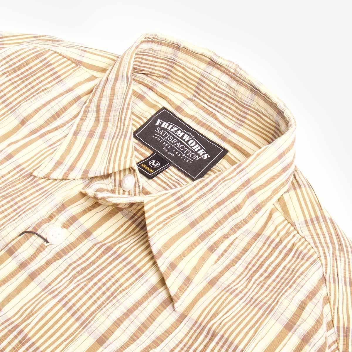 FrizmWORKS Gathered Check Shirt