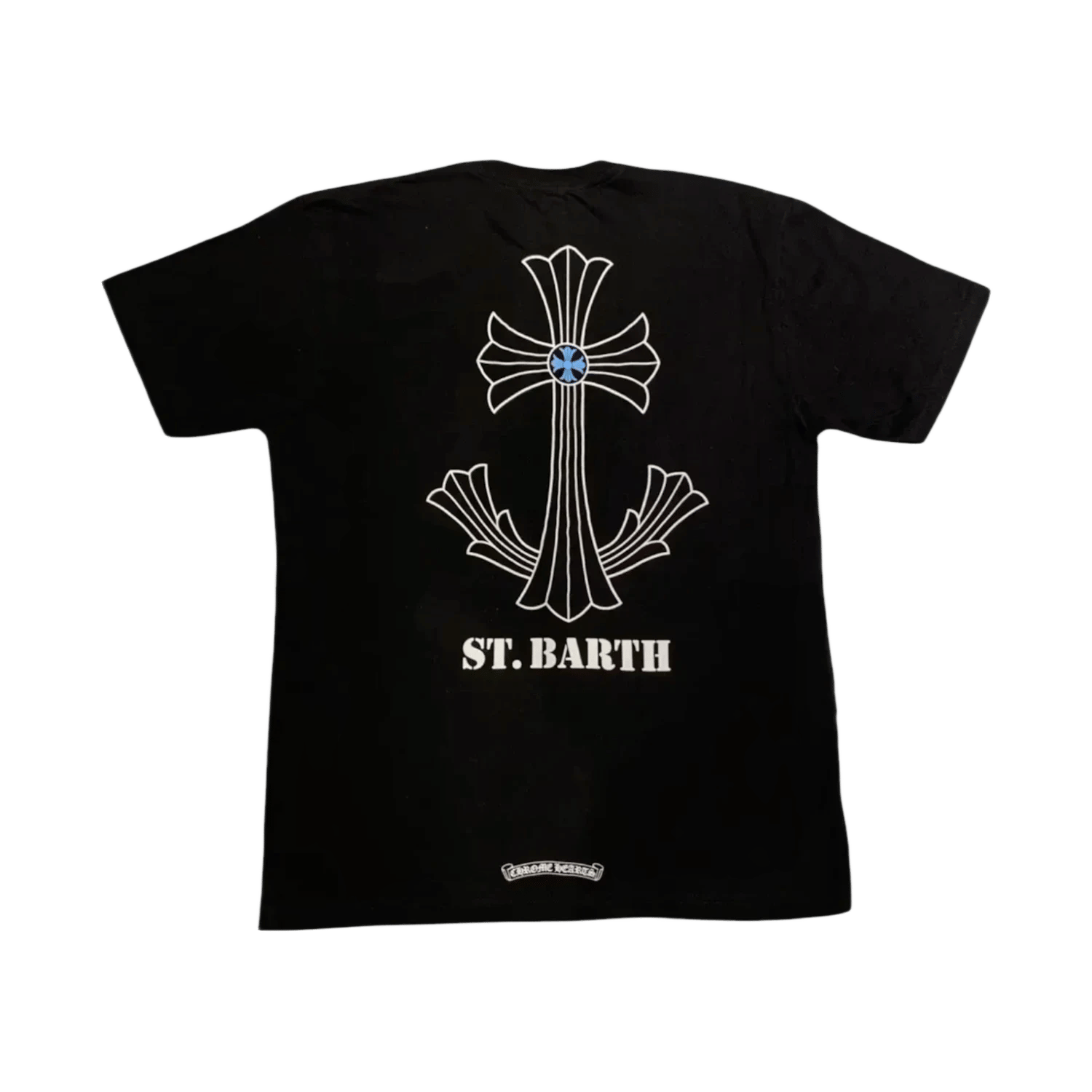 Chrome Hearts St. Barths Exclusive Anchor T-shirt Black/Blue