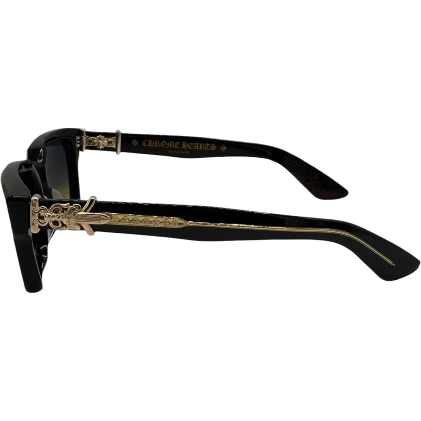 Chrome Hearts Vagillionare Black Sunglasses