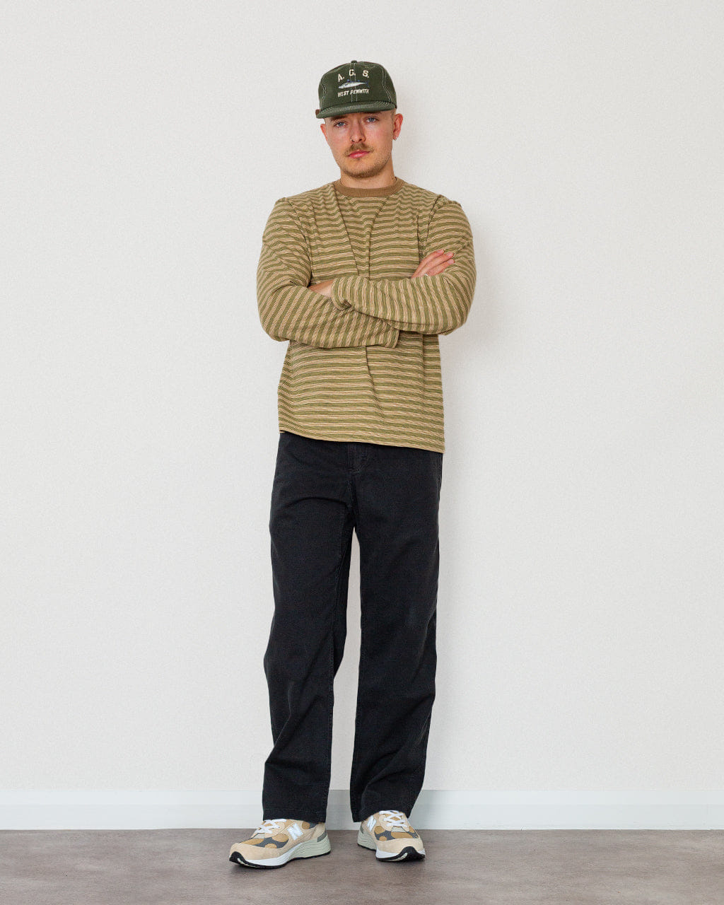 Another Aspect Another T-Shirt 3.0 - Green Stripe