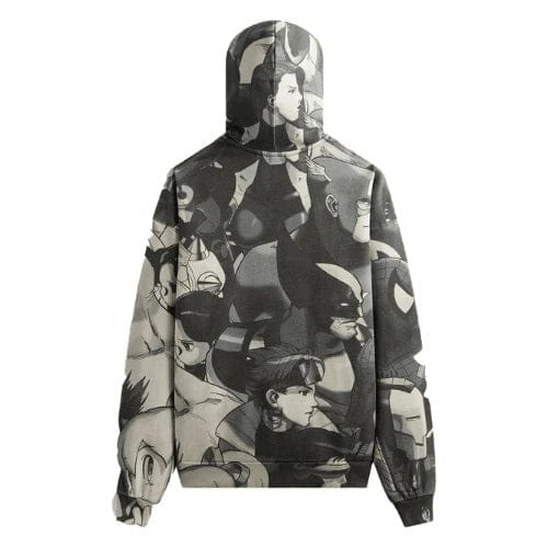 Kith Marvel Capcom Fighter AOP Vintage Nelson Hoodie