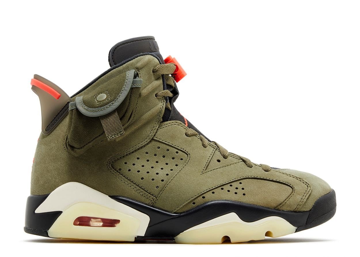 Nike Air Jordan 6 Retro Travis Scott Medium Olive CN1084 200