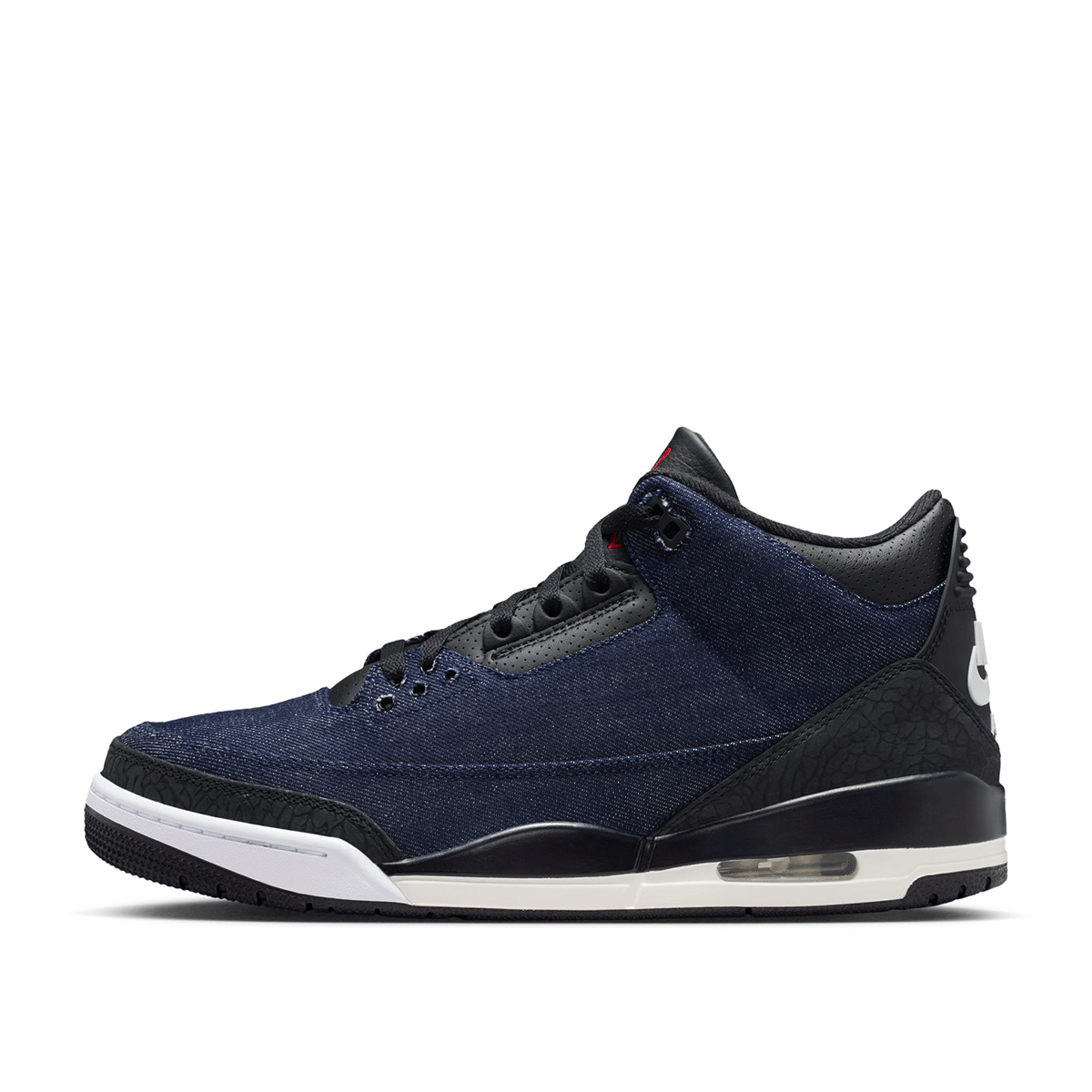 Air Jordan 3 X Levi'S "Indigo And Gym Red"