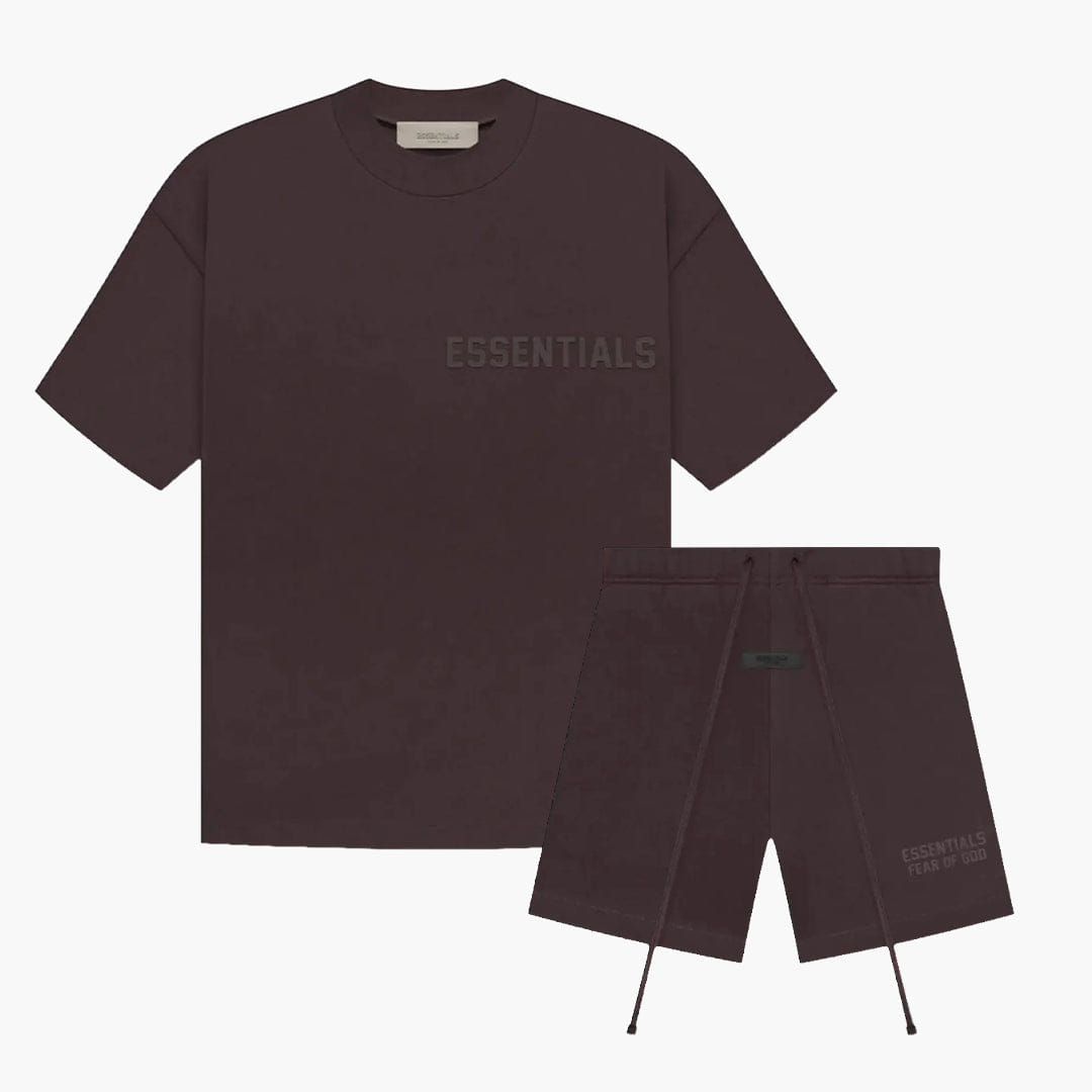 Fear of God Essentials Plum - Summerset (T-Shirt & Short)