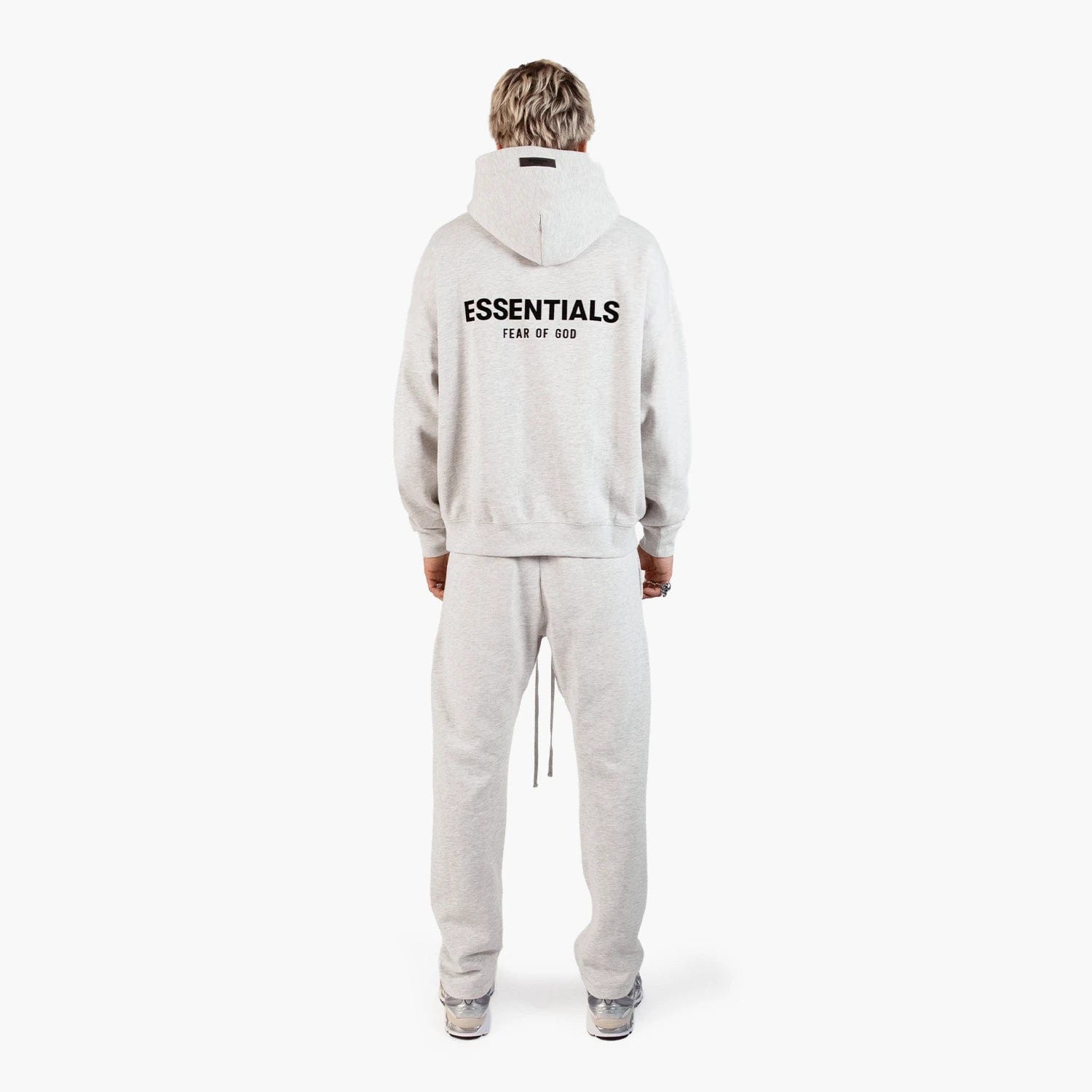 Fear of God Essentials (2022) Light Oatmeal - Set (Hoodie & Sweatpant)