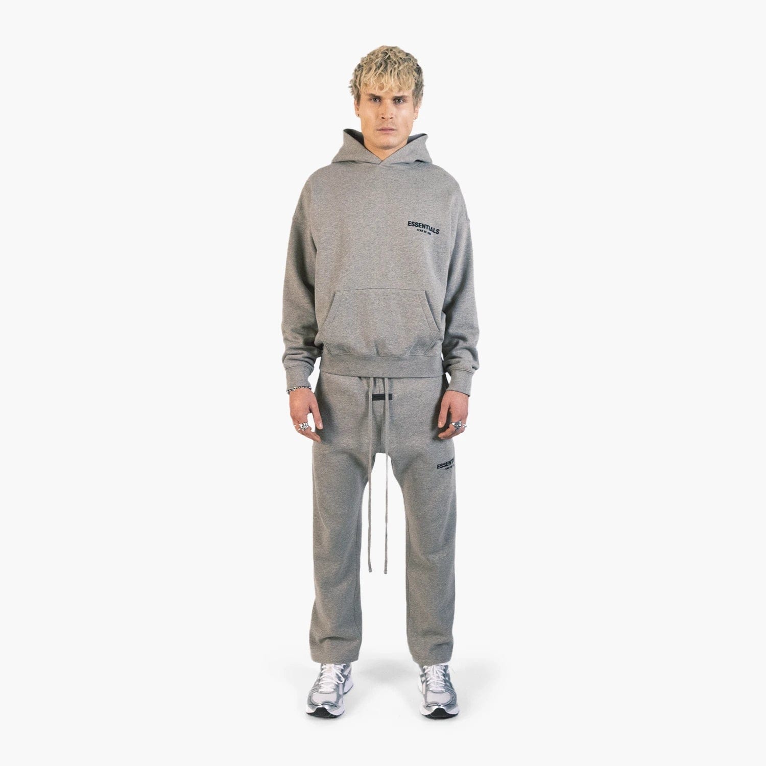 Fear of God Essentials (2022) Relaxed Dark Oatmeal - Set (Hoodie & Sweatpant)