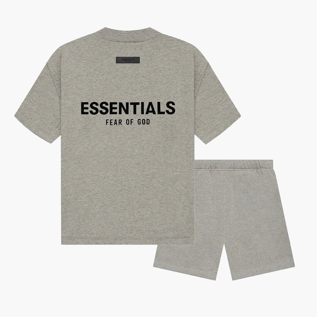 Fear of God Essentials (SS22) Dark Oatmeal - Summerset (T-Shirt & Short)