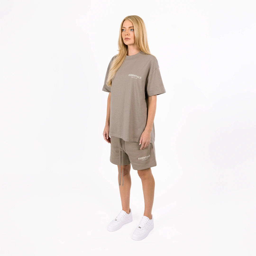 Fear of God Essentials Desert Taupe - Summerset (T-Shirt & Short)