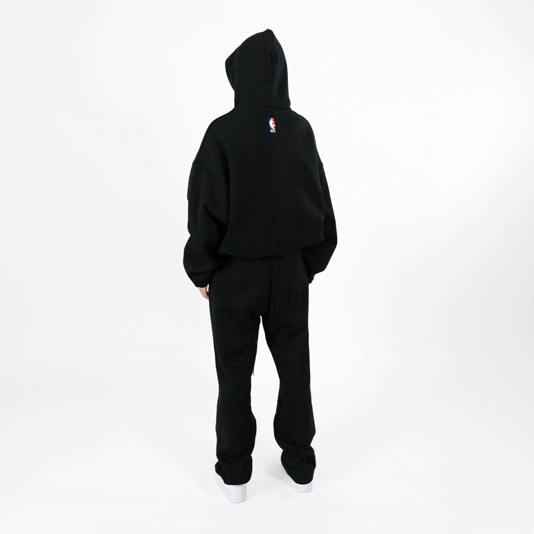 Fear Of God Essentials Nba Hoodie (ss25) Black