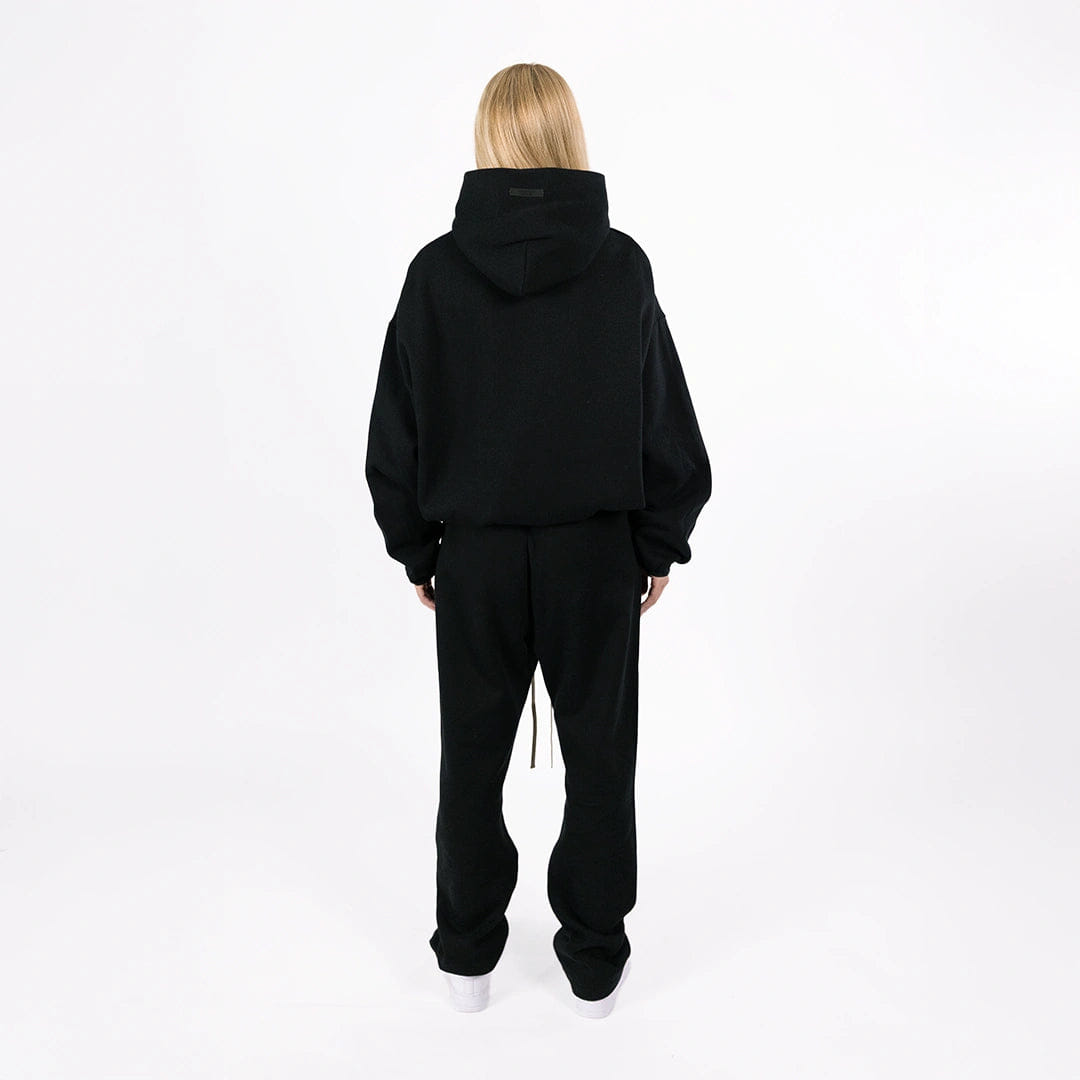 Fear Of God Essentials Nba Hoodie (ss25) Black