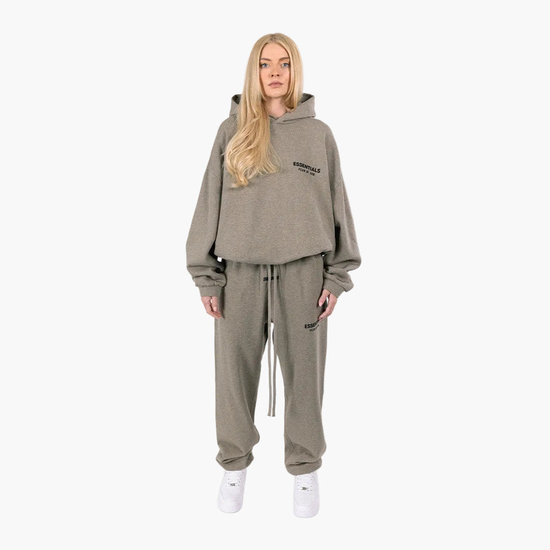 Fear Of God Essentials Fleece Essential Sweatpant (FW24) Heather Gray