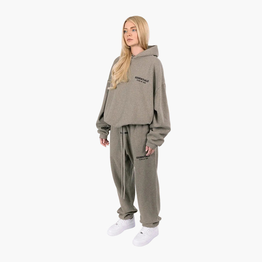 Fear Of God Essentials Fleece Essential Sweatpant (FW24) Heather Gray
