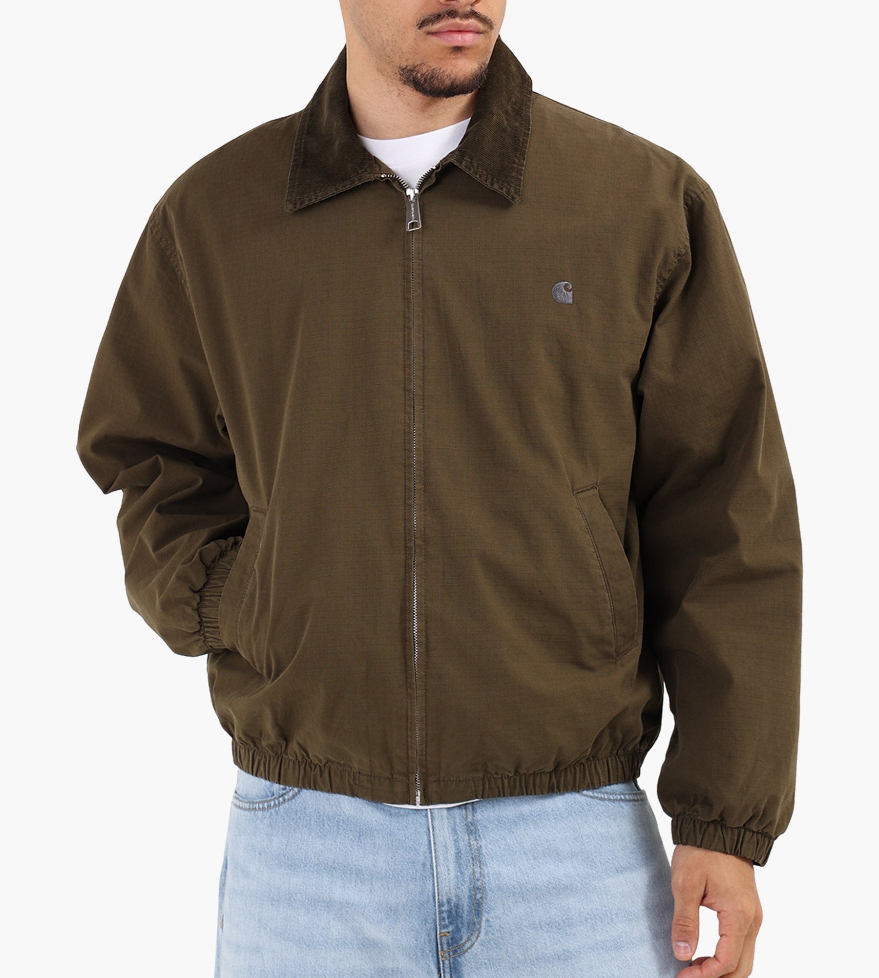Carhartt WIP Madison Ripstop Jacket Dark Beech Black