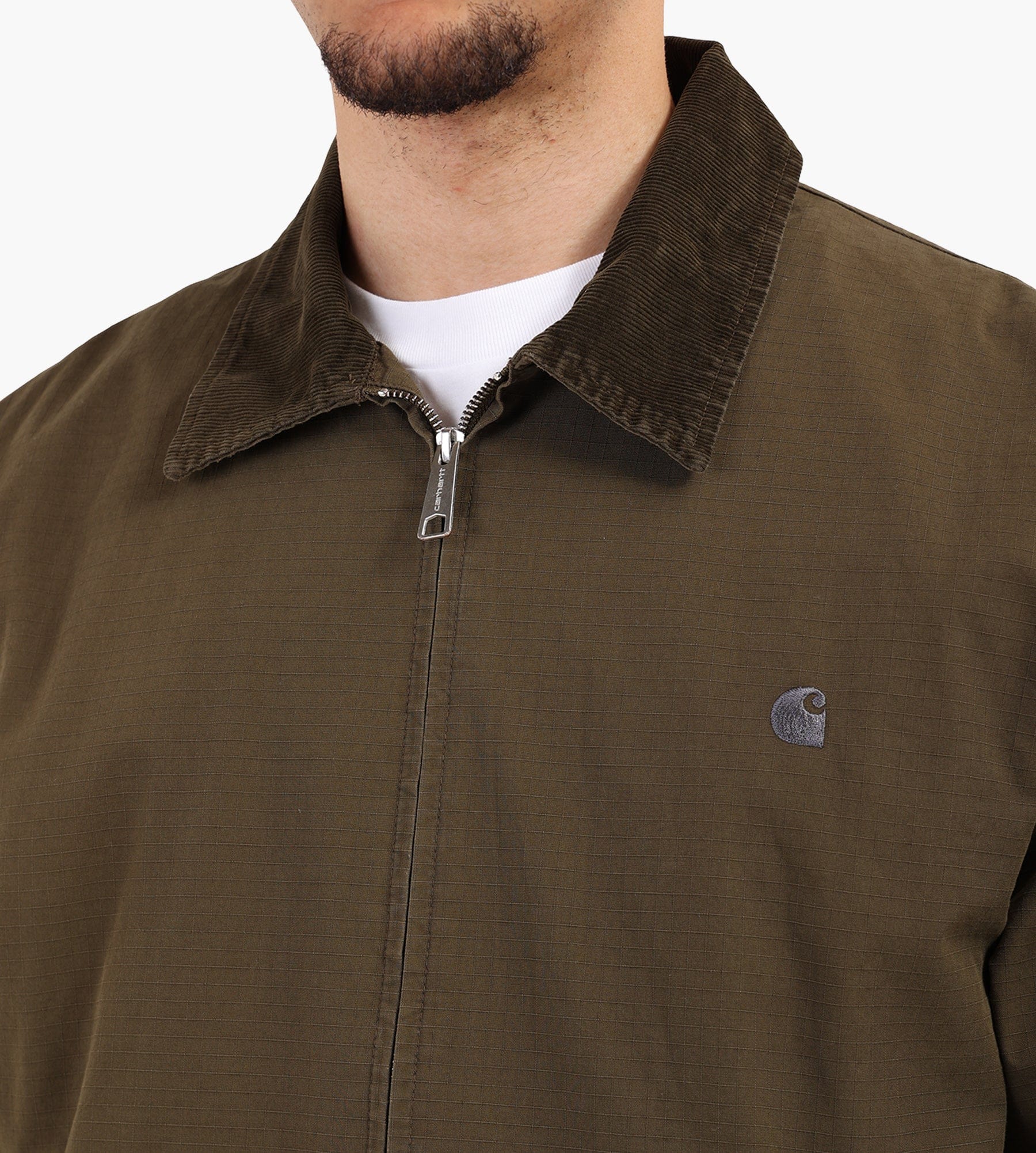 Carhartt WIP Madison Ripstop Jacket Dark Beech Black