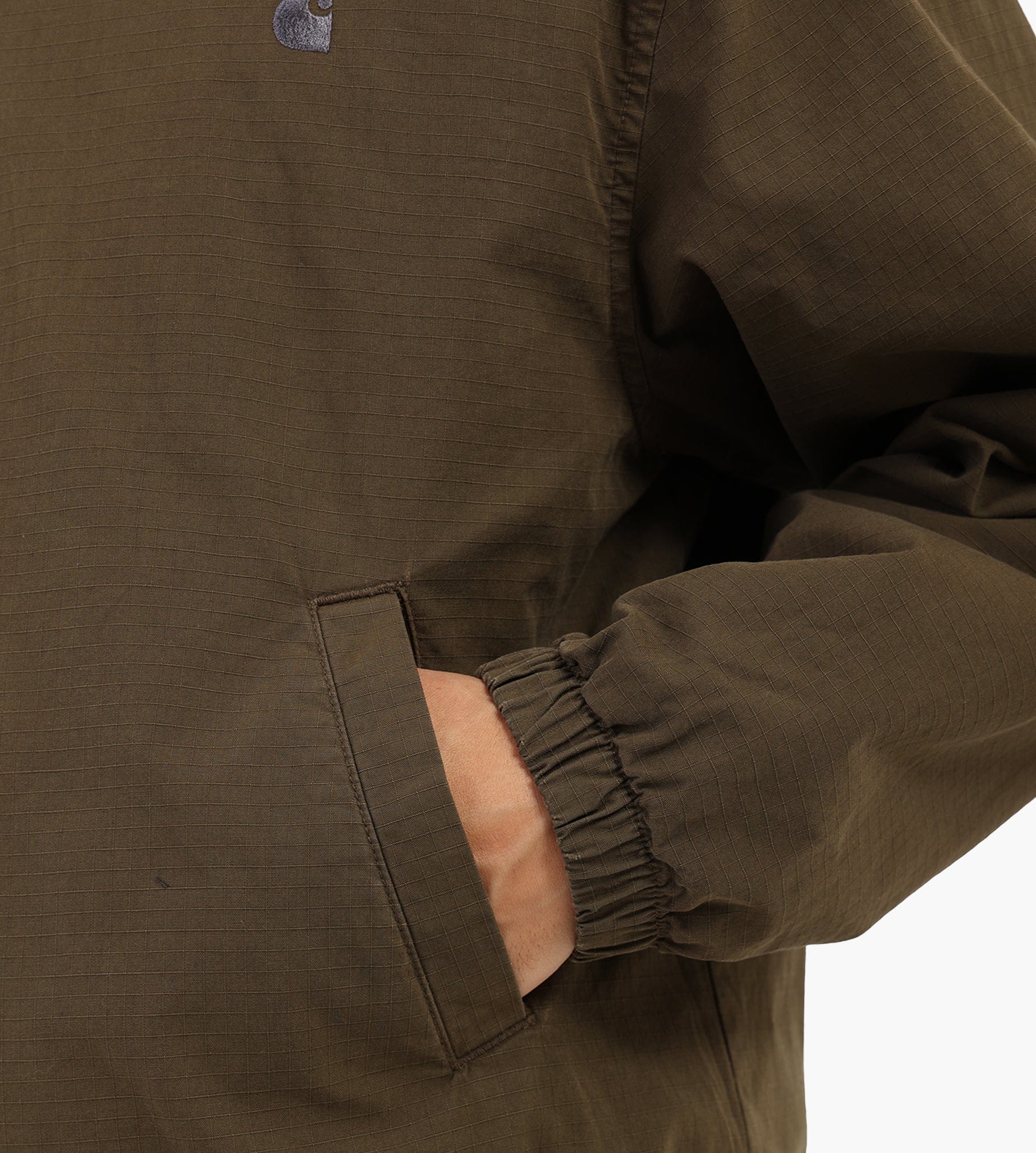 Carhartt WIP Madison Ripstop Jacket Dark Beech Black
