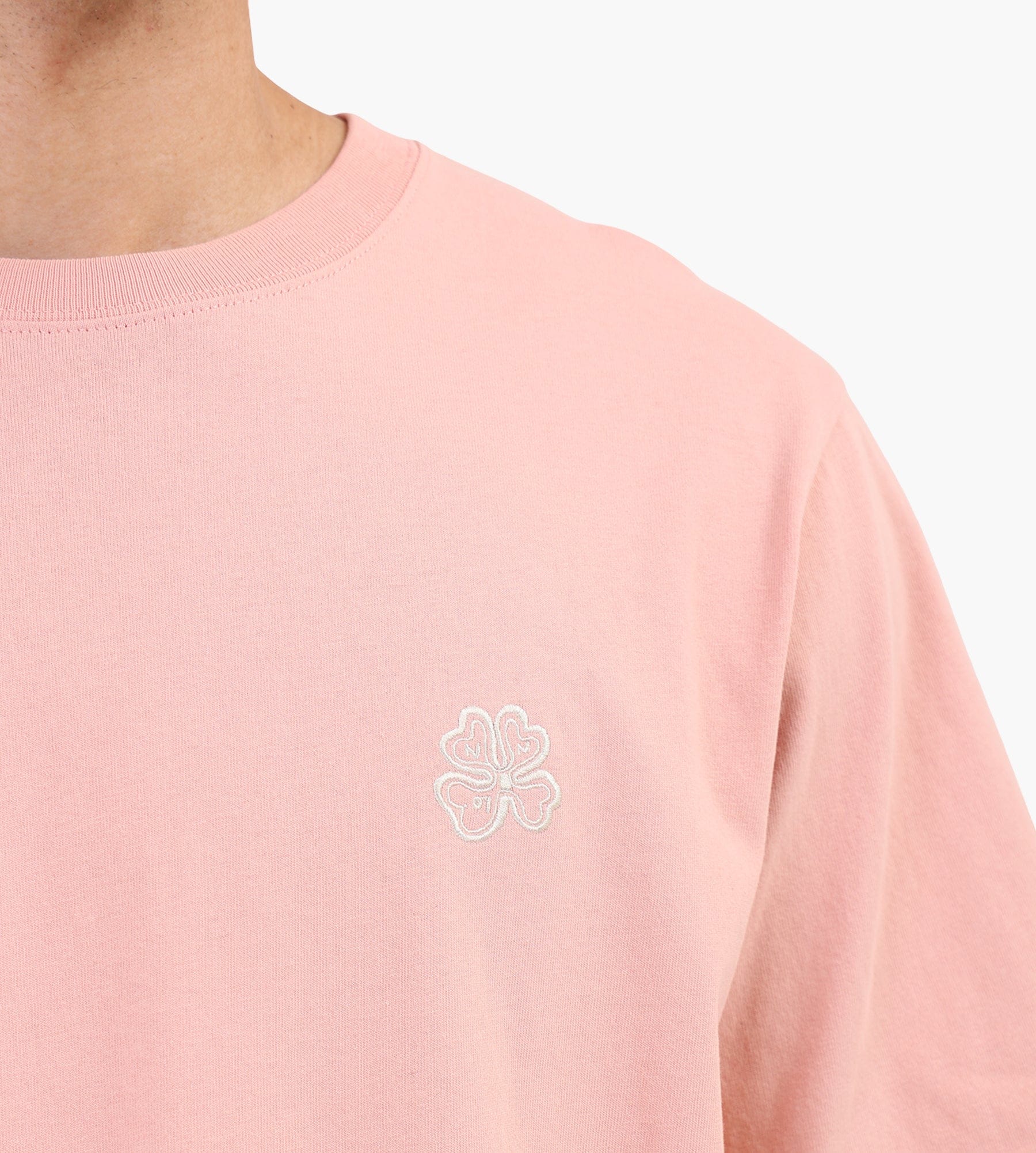 NN.07 Jett Embro Tee 30026 Rose Dust