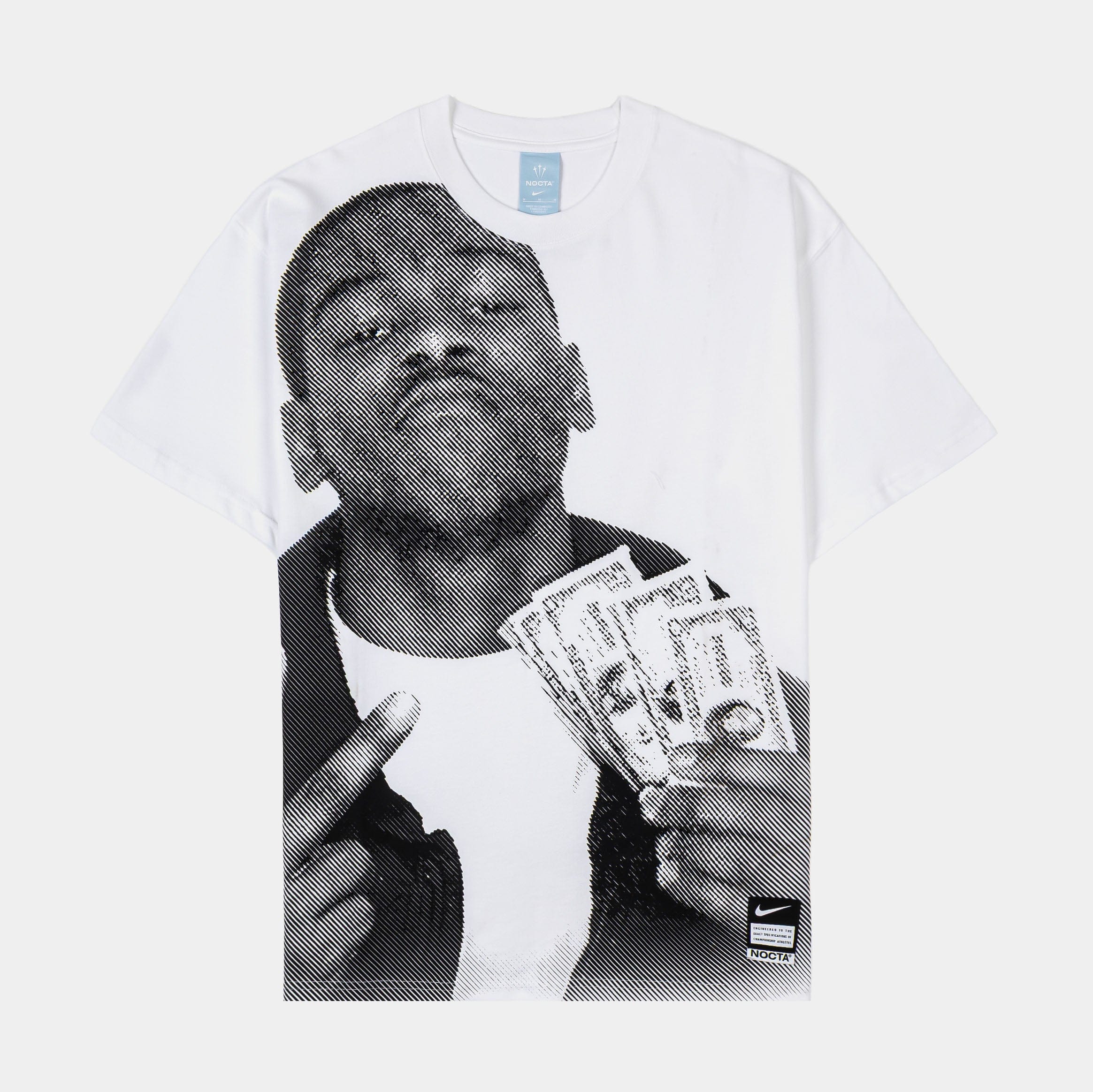 Nike Kevin Durant x NOCTA Mens Short Sleeve Shirt (White/Black)