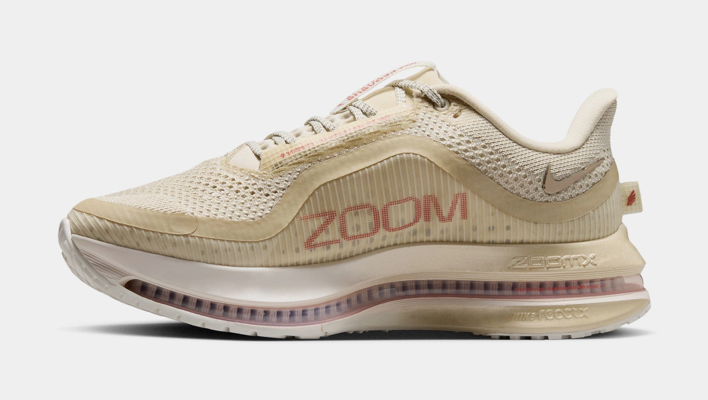 Nike Pegasus Premium Womens Running Shoes (Light Khaki/Metallic Gold Grain/Sail)