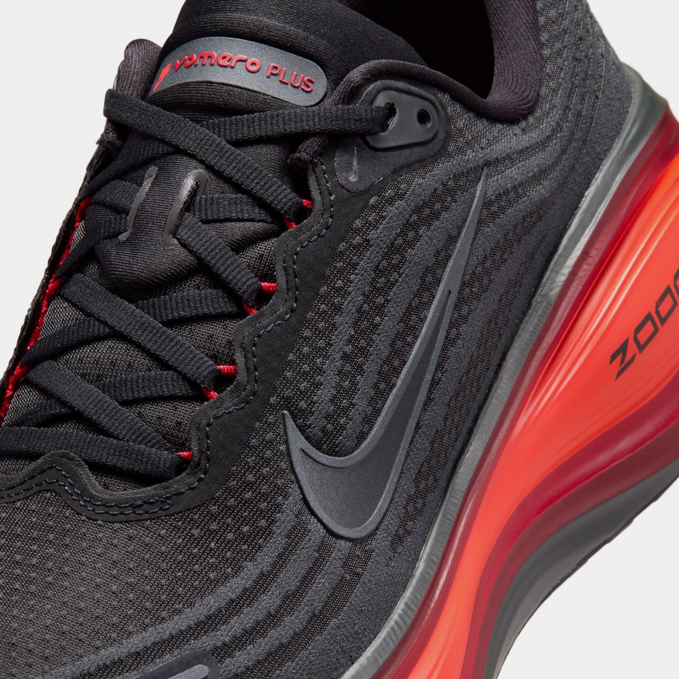 Nike Vomero Plus Mens Running Shoes (Anthracite/Black/Bright Crimson)