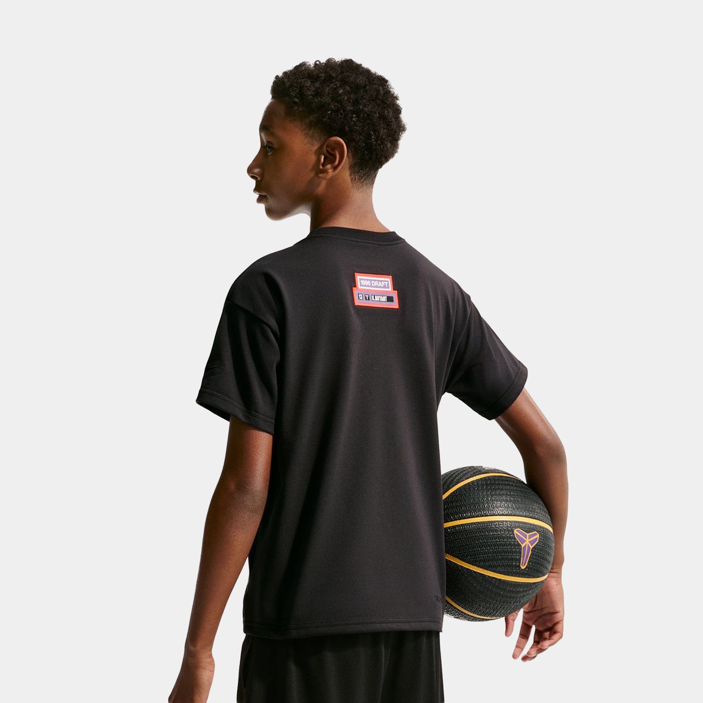 Nike Kobe Bryant Draft Pack Grade School Short Sleeve Shirt (Black)