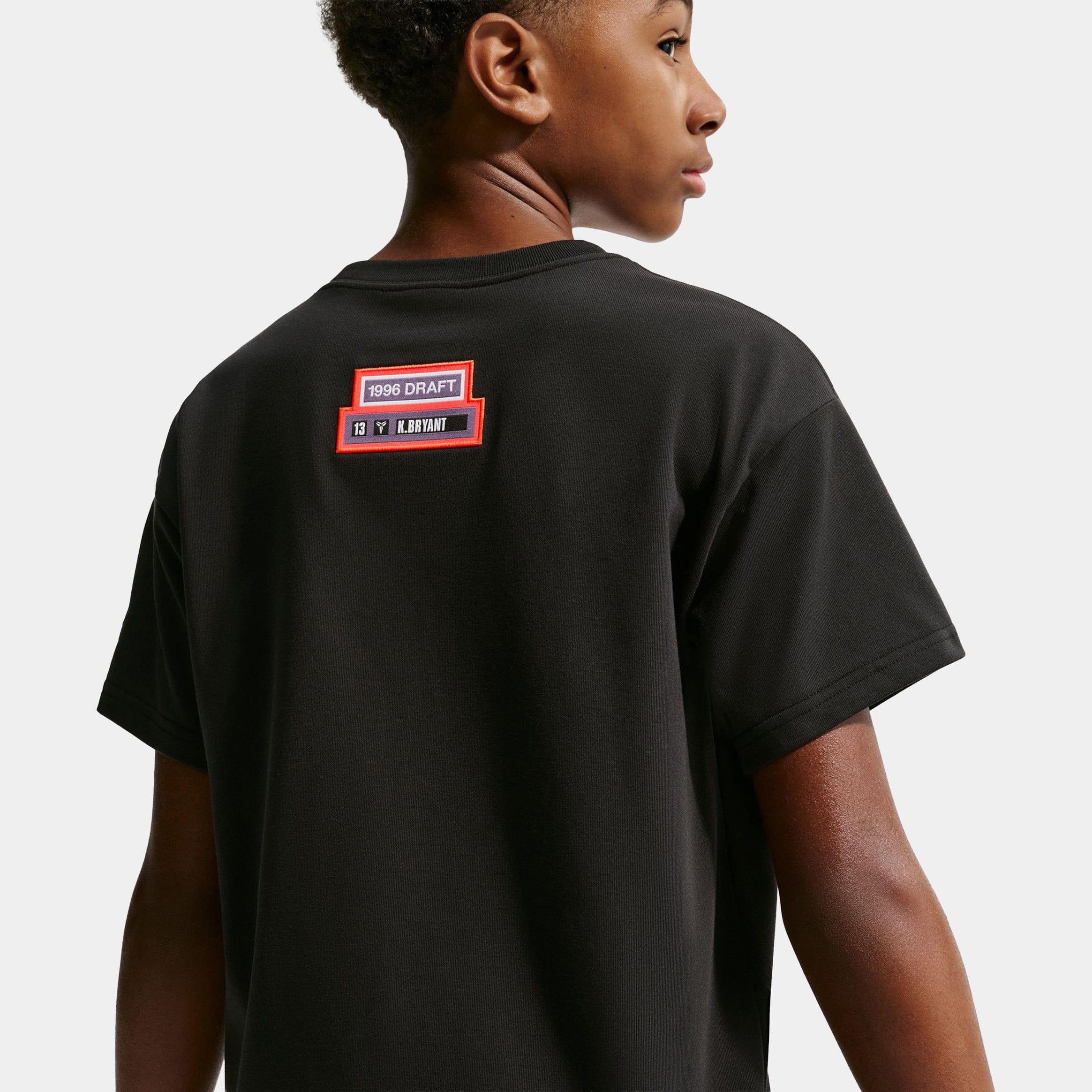 Nike Kobe Bryant Draft Pack Grade School Short Sleeve Shirt (Black)